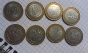 Юбилейные монеты десятирублевые 2006 год
