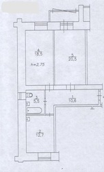 Продам 2-комн Краснодарская 35  